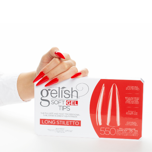 Soft Gel Tips - Long Stiletto