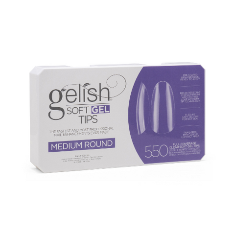 Soft Gel Tips - Medium Round