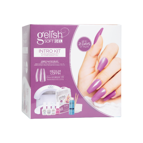 Gelish Soft Gel Medium Coffin Kit