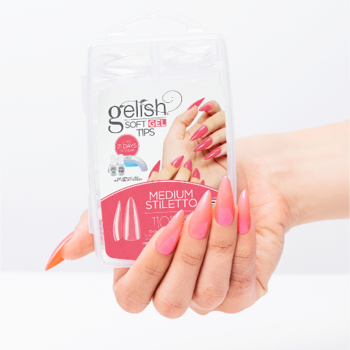 Soft Gel Tips - Medium Stiletto