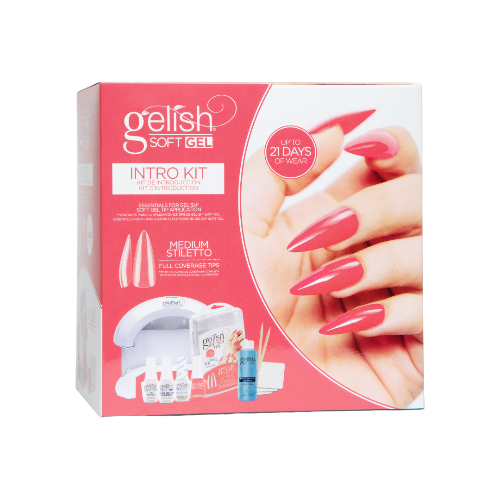 Gelish Soft Gel Medium Stiletto Kit