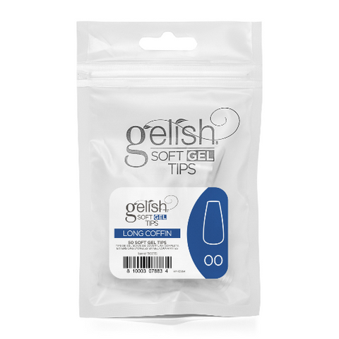 Soft Gel Tip Refills - Long Coffin